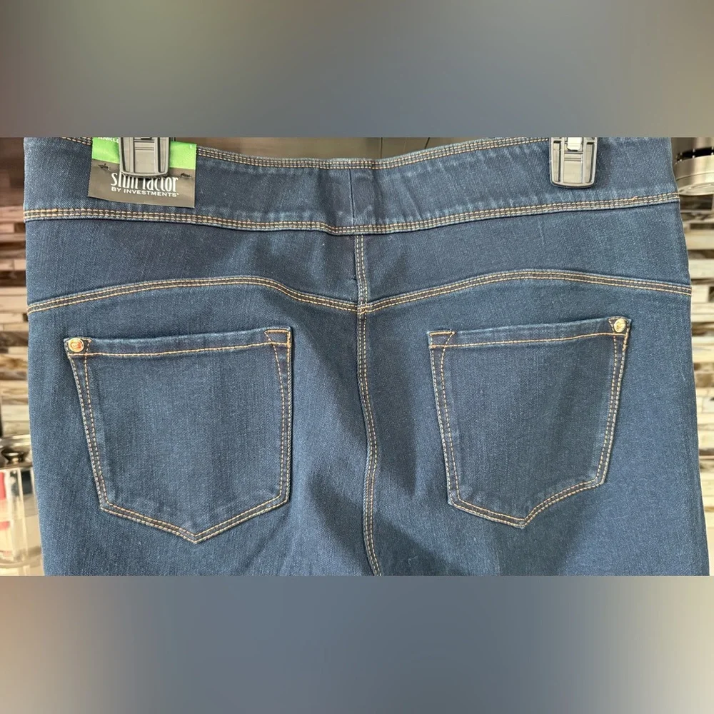 SLIM FACTOR BY INVESTMENTS Ankle Jeans - Picture 5 of 8